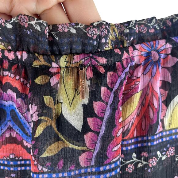 MISA Los Angelos Siena Top Marion Skirt Matching Set Flora Valentina Size L - Picture 7 of 12